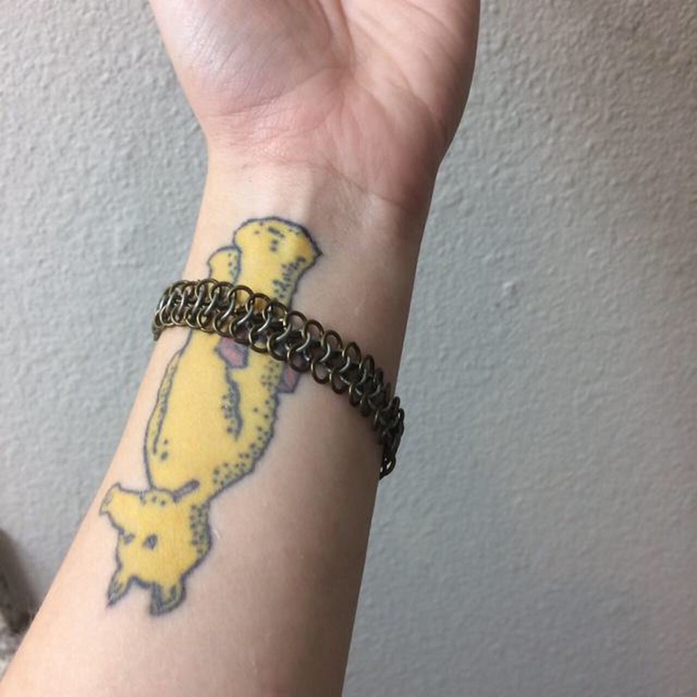 Handmade 2-tone chainmail bracelet
